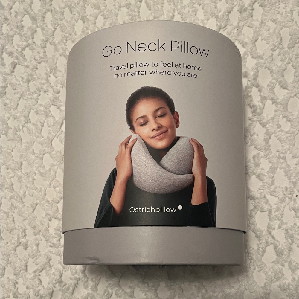 Women's Gray Travel Neck Pillow